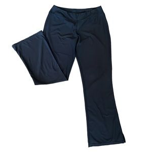 LUCY Extra Large Tall Black Yoga Pants Flared Leggings